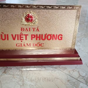 Biển chức danh 08