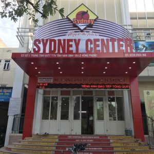 Thi công biển Quảng cáo cho trung tâm tiếng anh Sydney