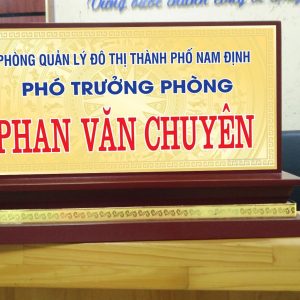 Biển chức danh 06
