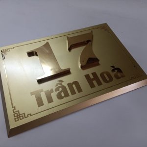 Biển số nhà 02