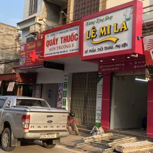 Biển led sáng mặt tại Nghĩa Hưng