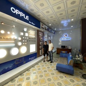 Quảng cáo Hoàng Nam - Thi công showroom Edenki tại TP Hạ Long